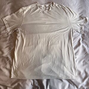 Lululemon License to Train Relaxed Fit Short-Sleeve Shirt, Bone